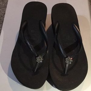 Havianas High Fashion Poem Wedge Sandal - US 8